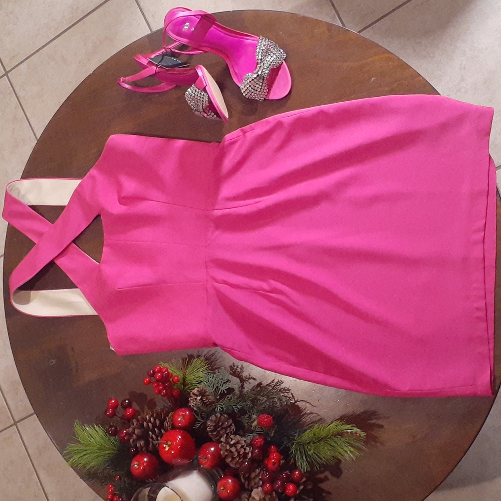 NAVEN Hot Pink Dress